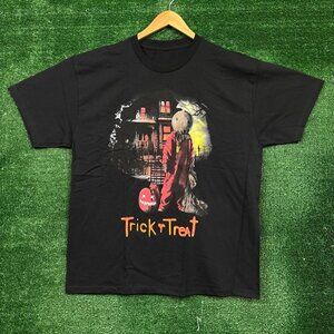 Trick R Treat Sam Horror Poster T-Shirt Size Extra Large
